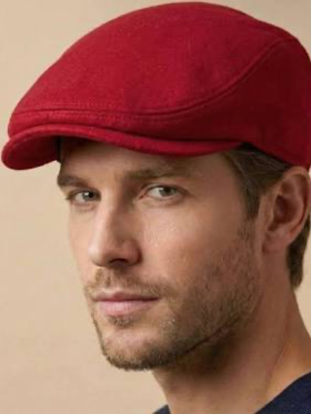 NWT Men's Premium Wool Blend Classic Flat Ivy Newsboy Collection Hat